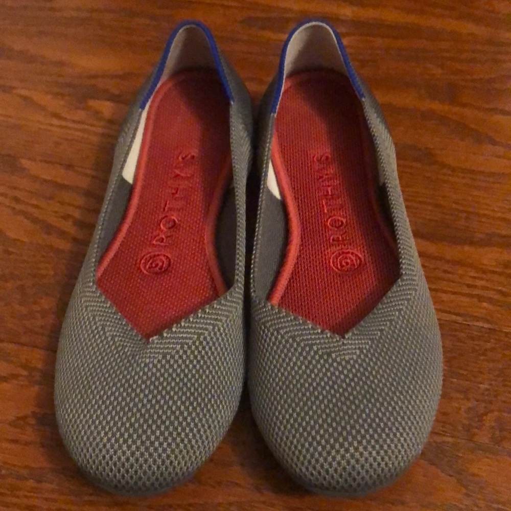 Rothy’s Charcoal Round-Toe Flat